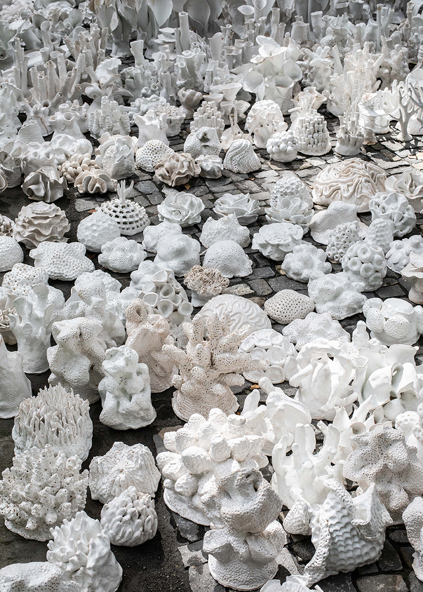 handmade bleached Corals